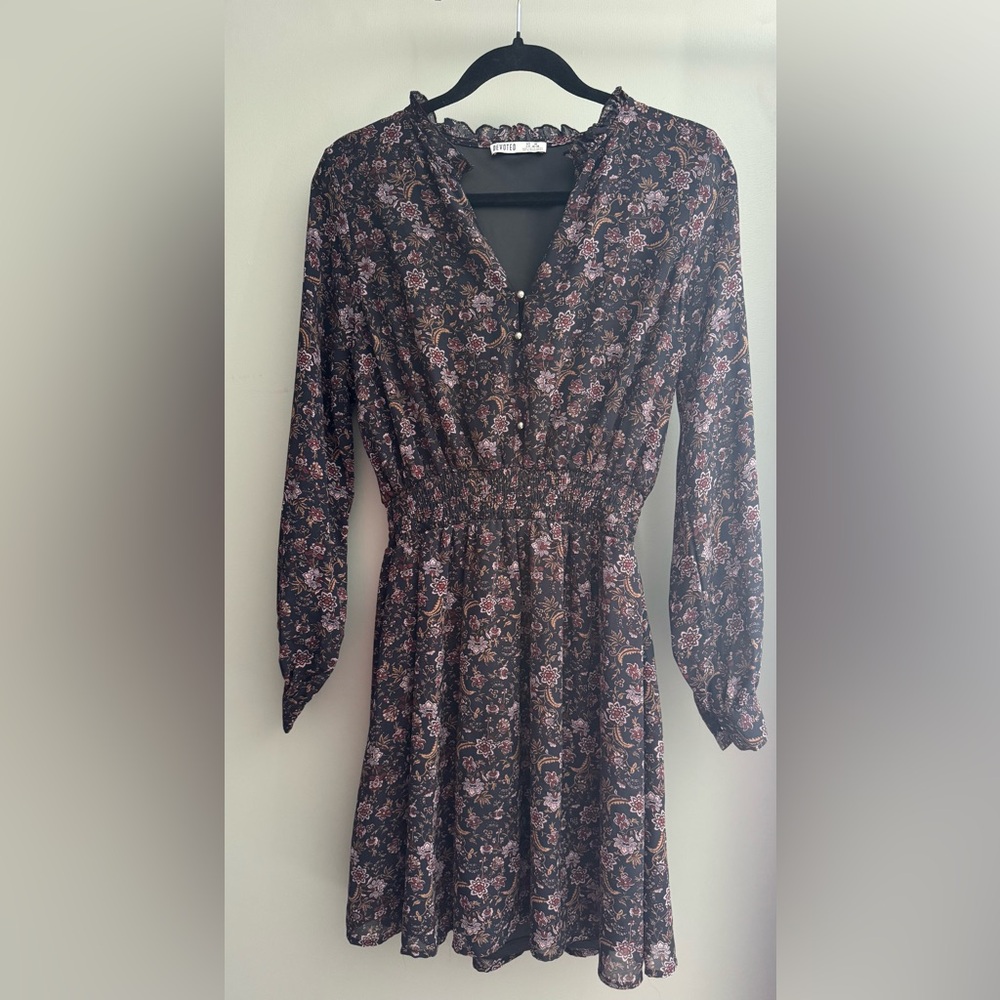 Floral Long Sleeve Dress